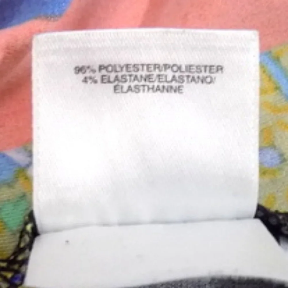 Jones Studio Women’s Wearable Art Multicolor Abstract 3/4 Sleeve Top – Size: 2X - Picture 11 of 11